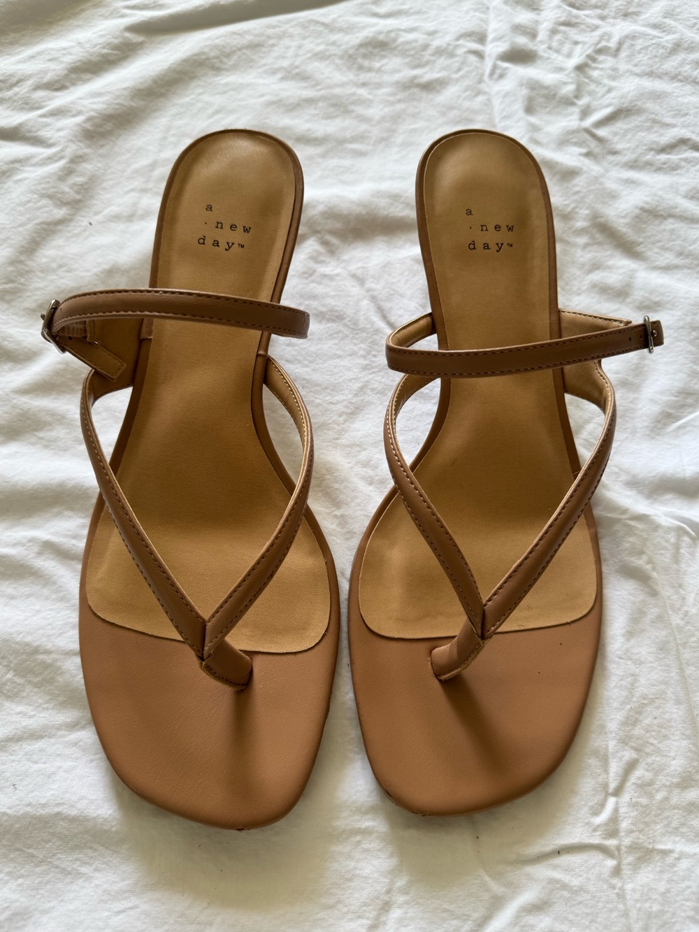 A New Day Kitten-Heeled Flip Flops - Picture 3 of 5